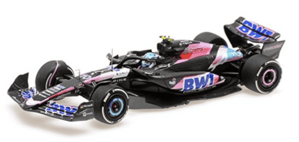 BWT ALPINE F1 TEAM A524 PIERRE GASLY 2024 MINICHAMPS 1/43°