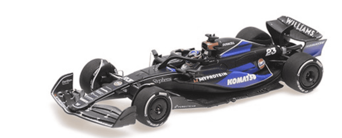 WILLIAMS RACING MERCEDES FW46 N°23 GP BAHRAIN 2024 MINICHAMPS 1/43°