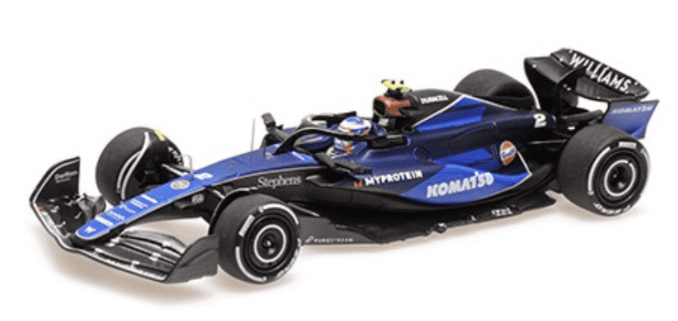 WILLIAMS RACING MERCEDES FW46 N°2 GP BAHRAIN 2024 MINICHAMPS 1/43°