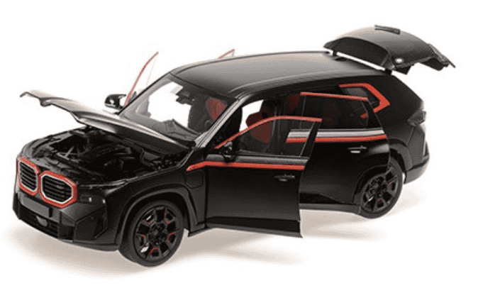 BMW XM 2023 NOIR MAT MINICHAMPS 1/18°
