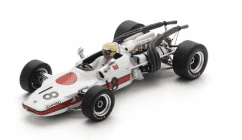 HONDA RA302 N°18 FRENCH GP 1968 SPARK 1/43°