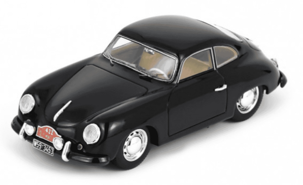 PORSCHE 356 1500 #422 MONTE CARLO RALLY 1953 SPARK 1/43°