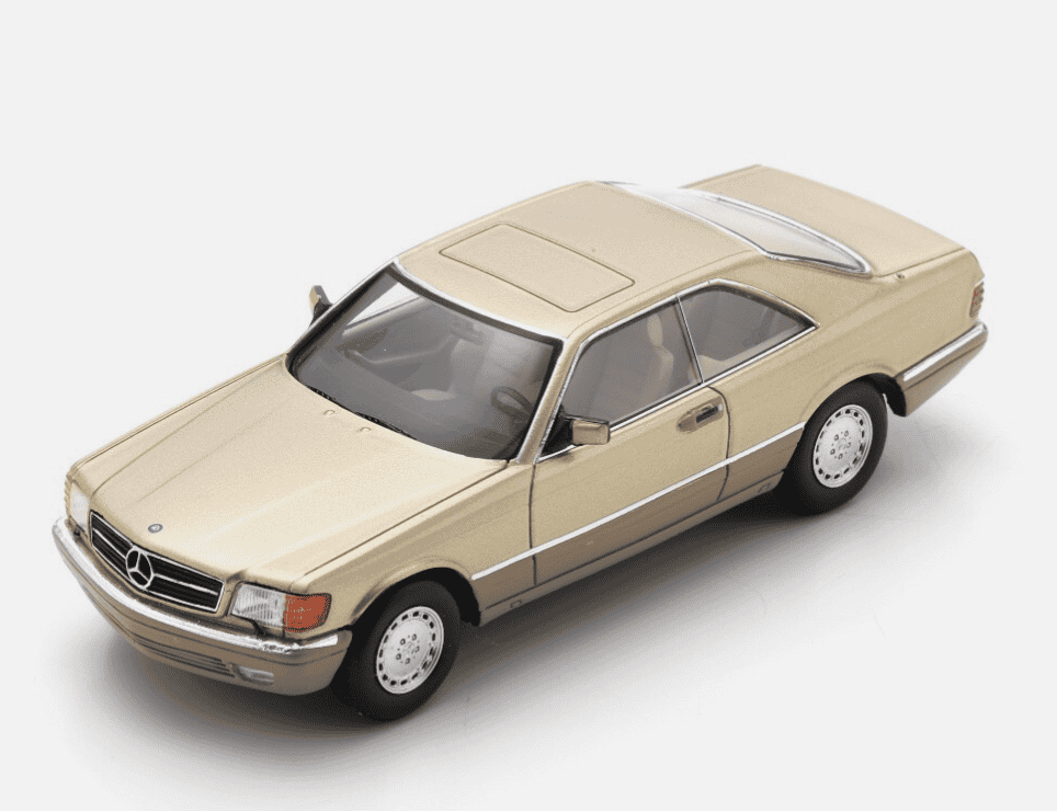 MERCEDES BENZ 560 SEC 1989 SCHUCO 1/43°