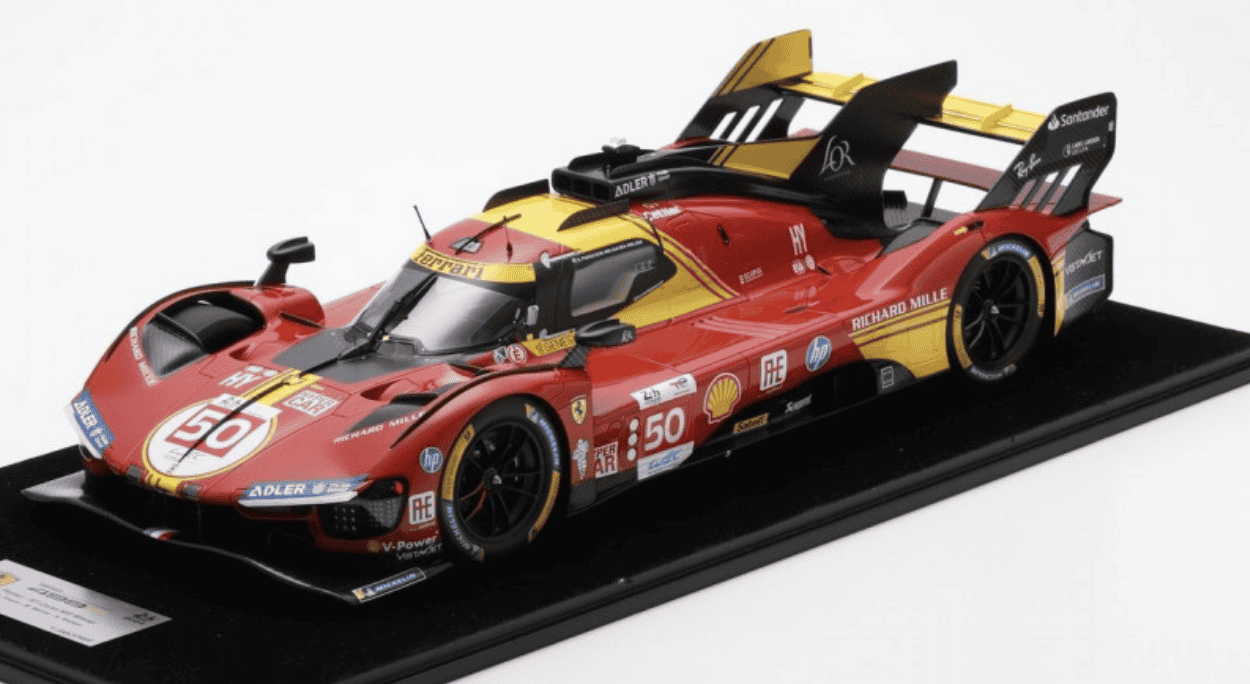 FERRARI 499P N°50 Ferrari AF Corse Vainqueur 24H Le Mans 2024 LOOKSMART 1/12