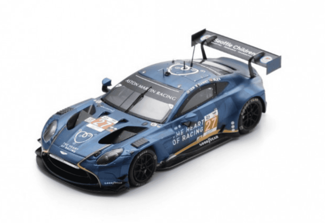 ASTON MARTIN Vantage AMR GT3 N°27 HEART OF RACING TEAM 24H Le Mans 2024 SPARK 1/43