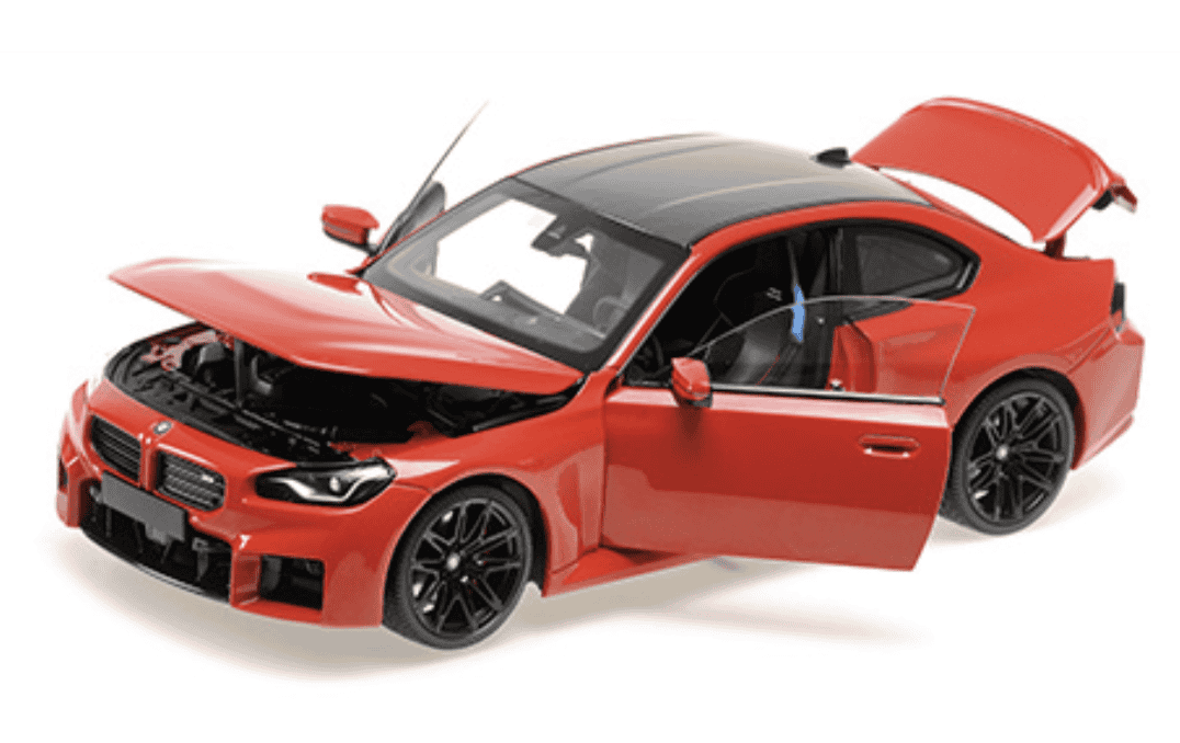 BMW M2 G87 2023 RED MINICHAMPS 1/18°