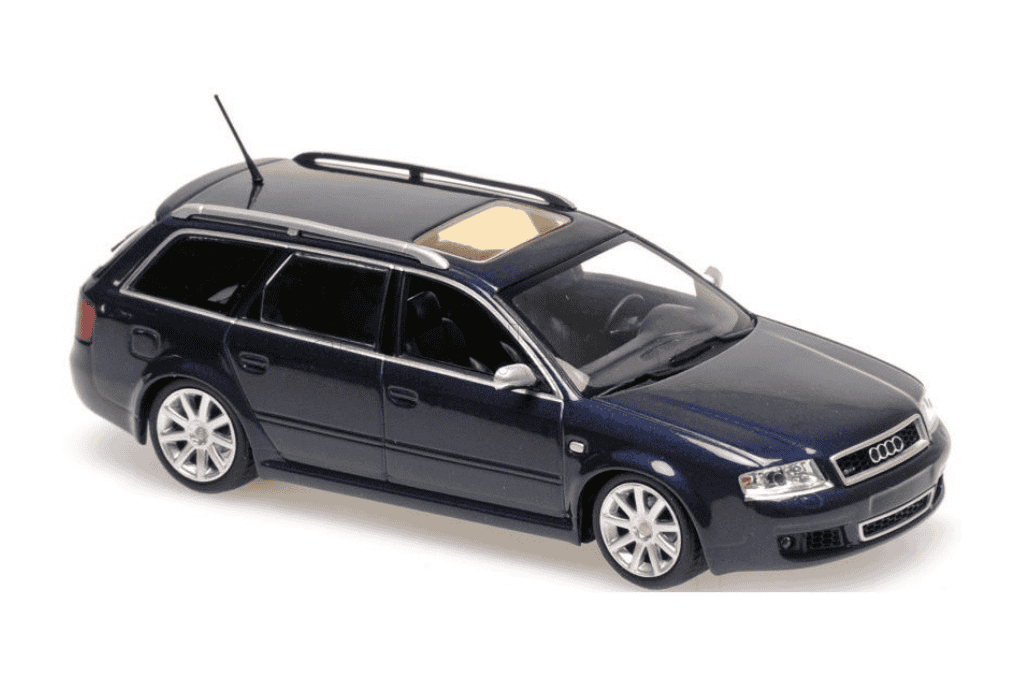 AUDI RS6 AVANT 2002 BLEU MAXICHAMPS 1/43°
