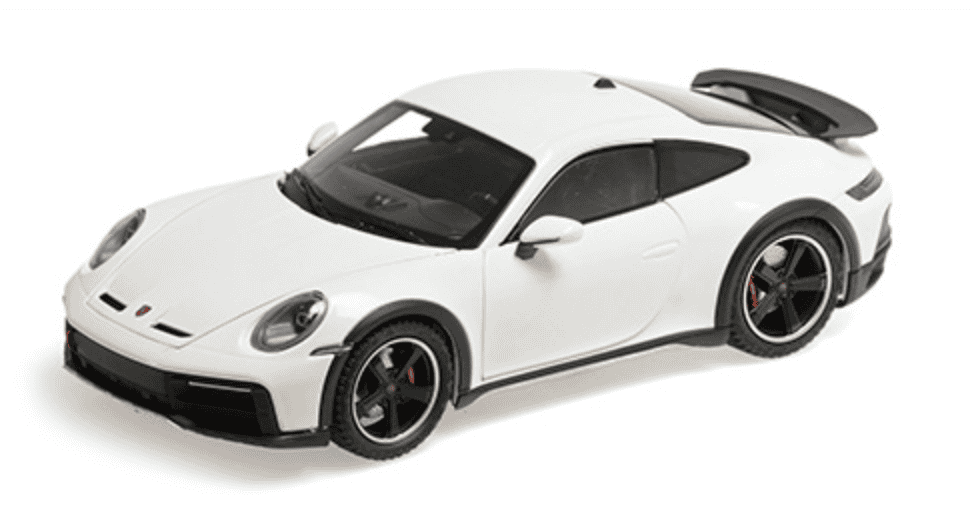 PORSCHE 911 DAKAR WHITE 2022 MINICHAMPS 1/18°