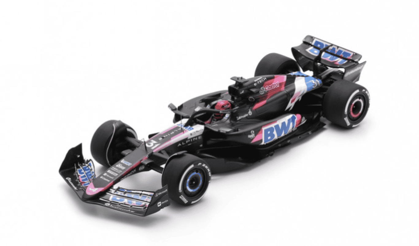 ALPINE A524 BWT Alpine F1 Team N°31 GP Bahrain 2024 Esteban Ocon SPARK 1/18