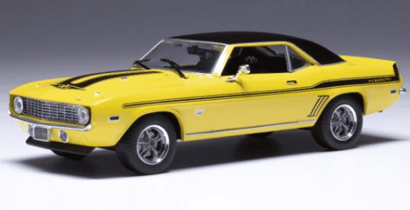 CHEVROLET CAMARO YENKO SYC 1969 JAUNE IXO 1/43°