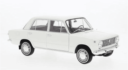 FIAT 124 BLANCHE 1970 IXO 1/18°