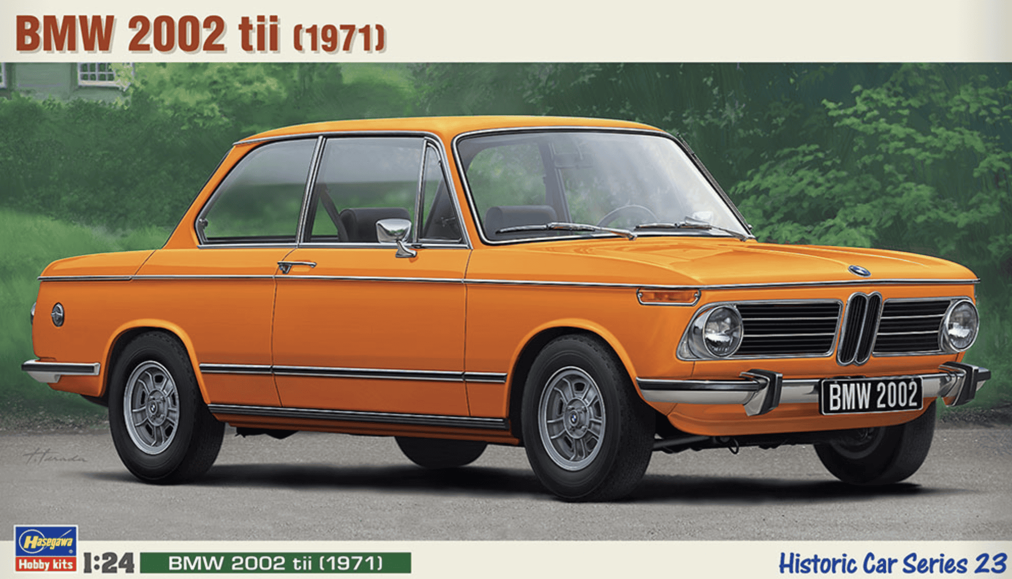 BMW 2002 TII 1971 HASEGAWA 1/24