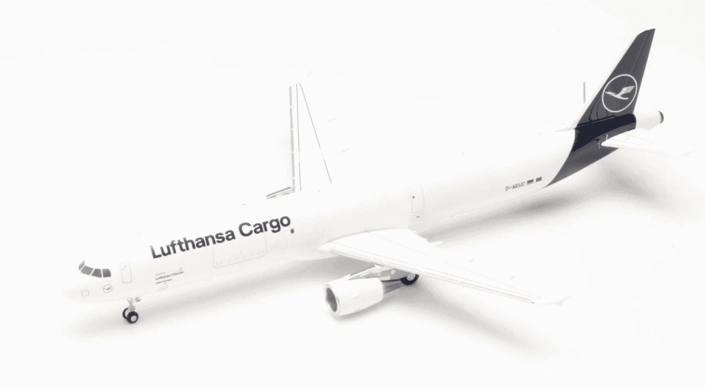 Lufthansa Cargo Hello Europe AIRBUS HERPA 1/500