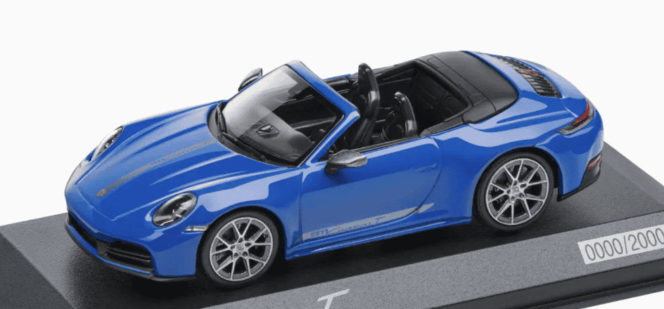 Porsche 911 Carrera T Cabriolet (992.2) – Limited Edition MINICHAMPS 1/43