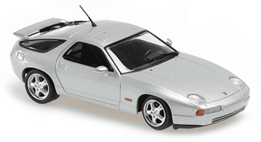 PORSCHE 928 GTS – 1991 – SILVER METALLIC Maxichamps 1/43