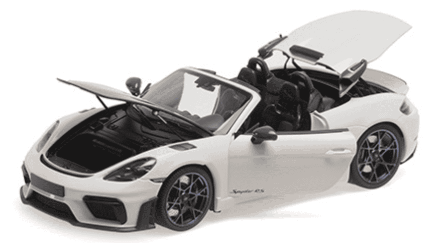 PORSCHE SPYDER RS – 2024 – WHITE W/ WEISSACH PACKAGE MINICHAMPS 1/18