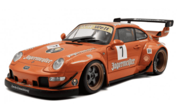 Porsche 911 RWB No 7 Jagermeister SOLIDO 1/18