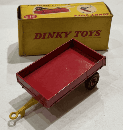 WEEKS FARM TRAILER  DINKY TOYS 1/43