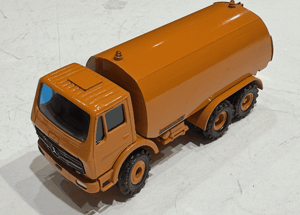 Camion Mercedes Schorling Road Sweeper - Gescha 1/50