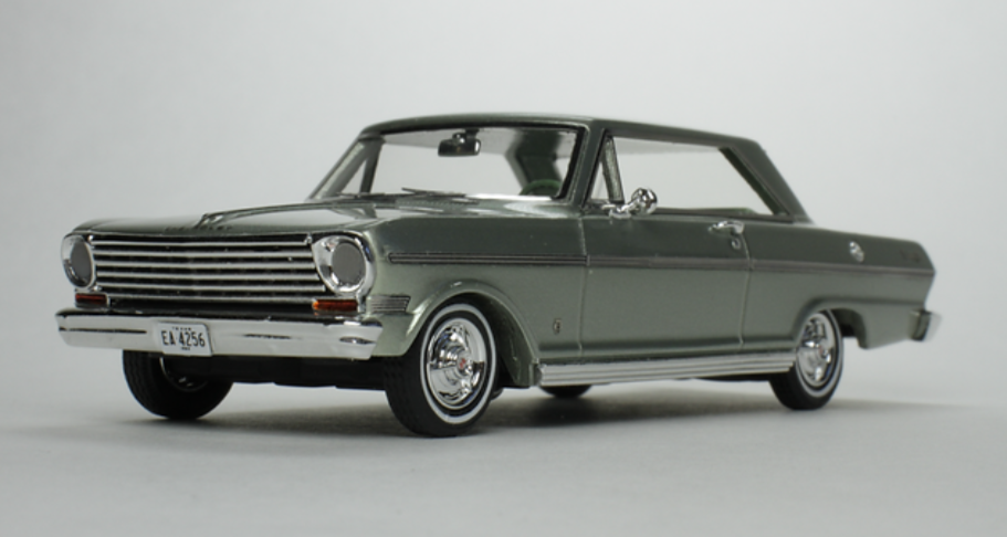 CHEVROLET NOVA LAUREN GREEN POLY 1963 THE GOLDVARG COLLECTION 1/43°