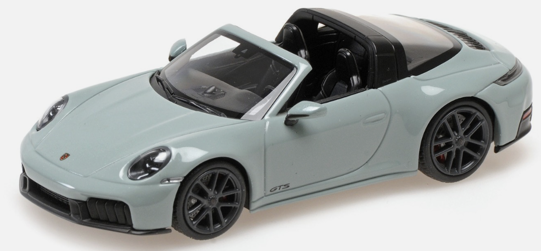 PORSCHE 911 (992.2) TARGA 4 GTS VERT MÉTALLISÉ 2025 Minichamps 1/43