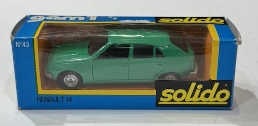RENAULT 14 VERT SOLIDO 1/43°