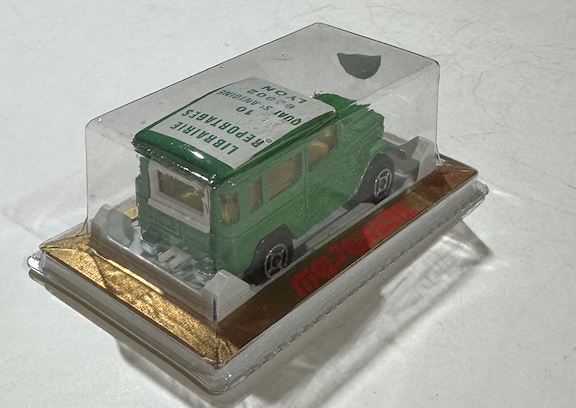 TOYOTA LIBRAIRIE REPORTAGES 69002 LYON MAJORETTE 1/66