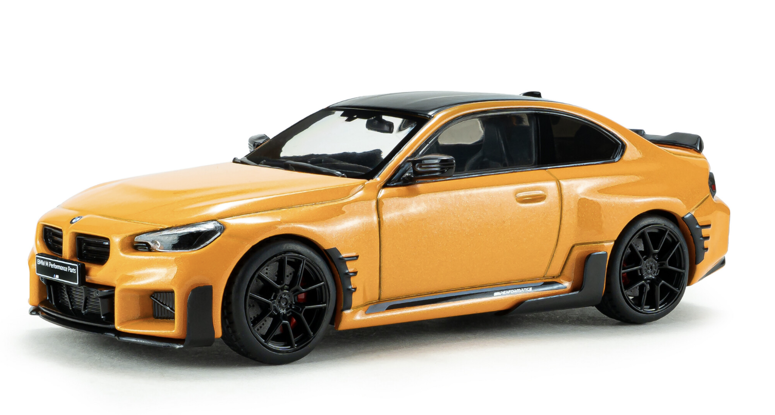 BMW M2 M PERFORMANCE – PAPAYA ORANGE – 2024 solido 1/43
