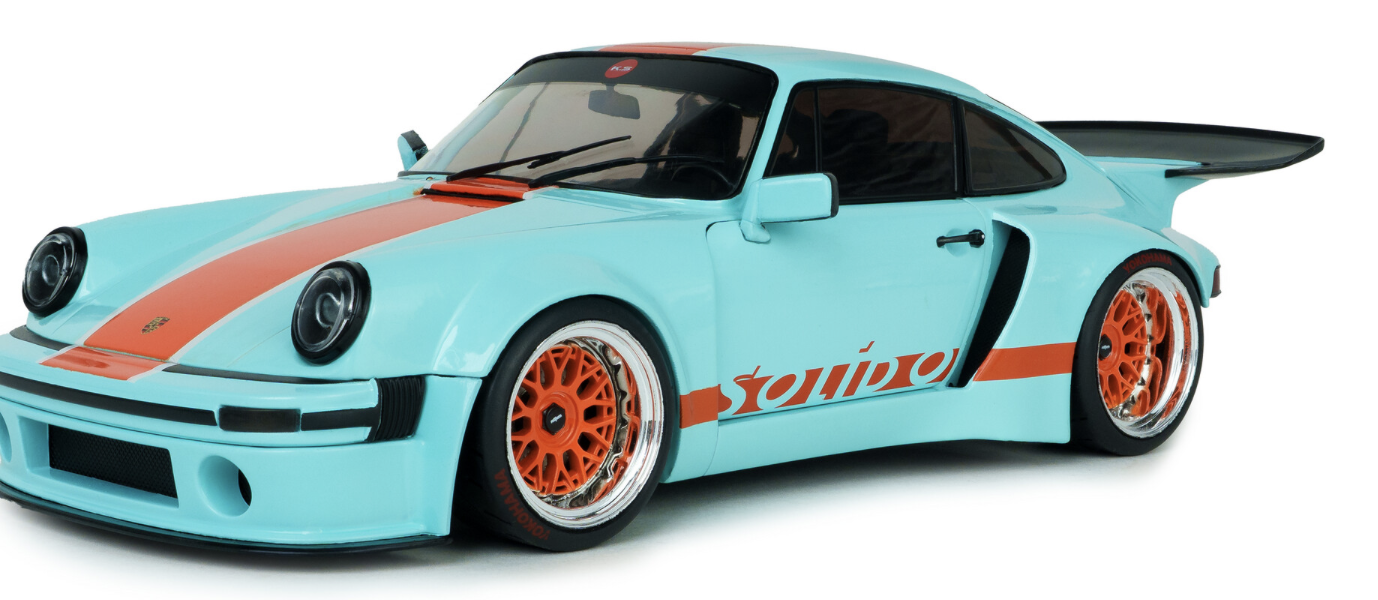 KS-R BY KHYZYL SALEEM – BLUE RACER – 2026 solido 1/18