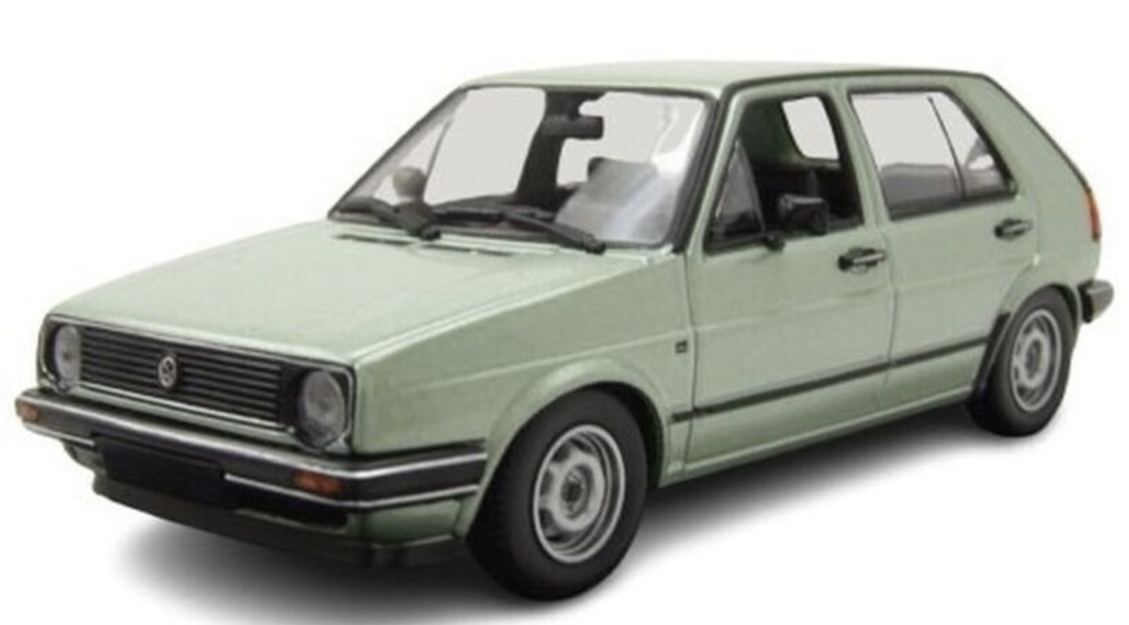 Volkswagen Golf II 1985, vert argent métallisé MINICHAMPS 1:43