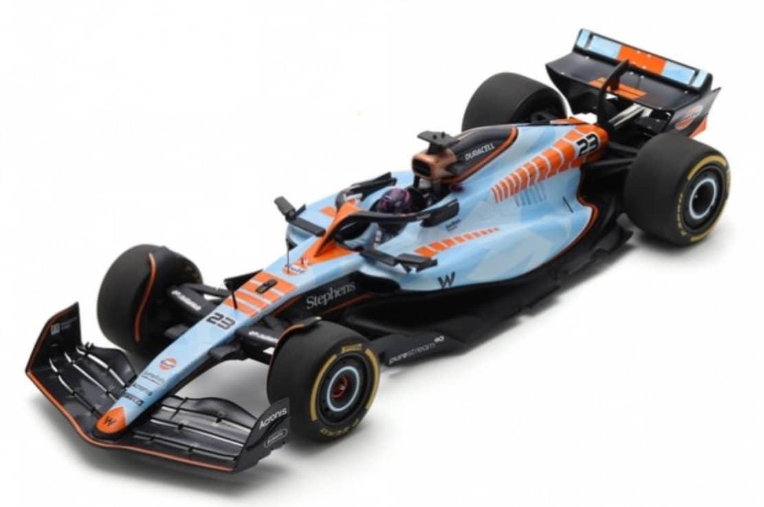 WILLIAMS F1 FW45 N°23 RACING 2023 SPARK 1/18