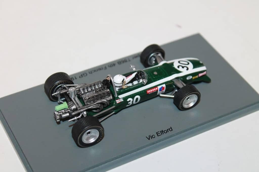 COOPER T86B N°30 4TH FRENCH GP 1968 SPARK 1/43°