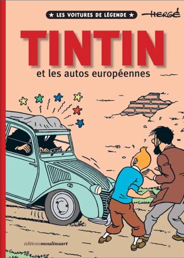 Tintin et les autos européennes - Les voitures de légende :