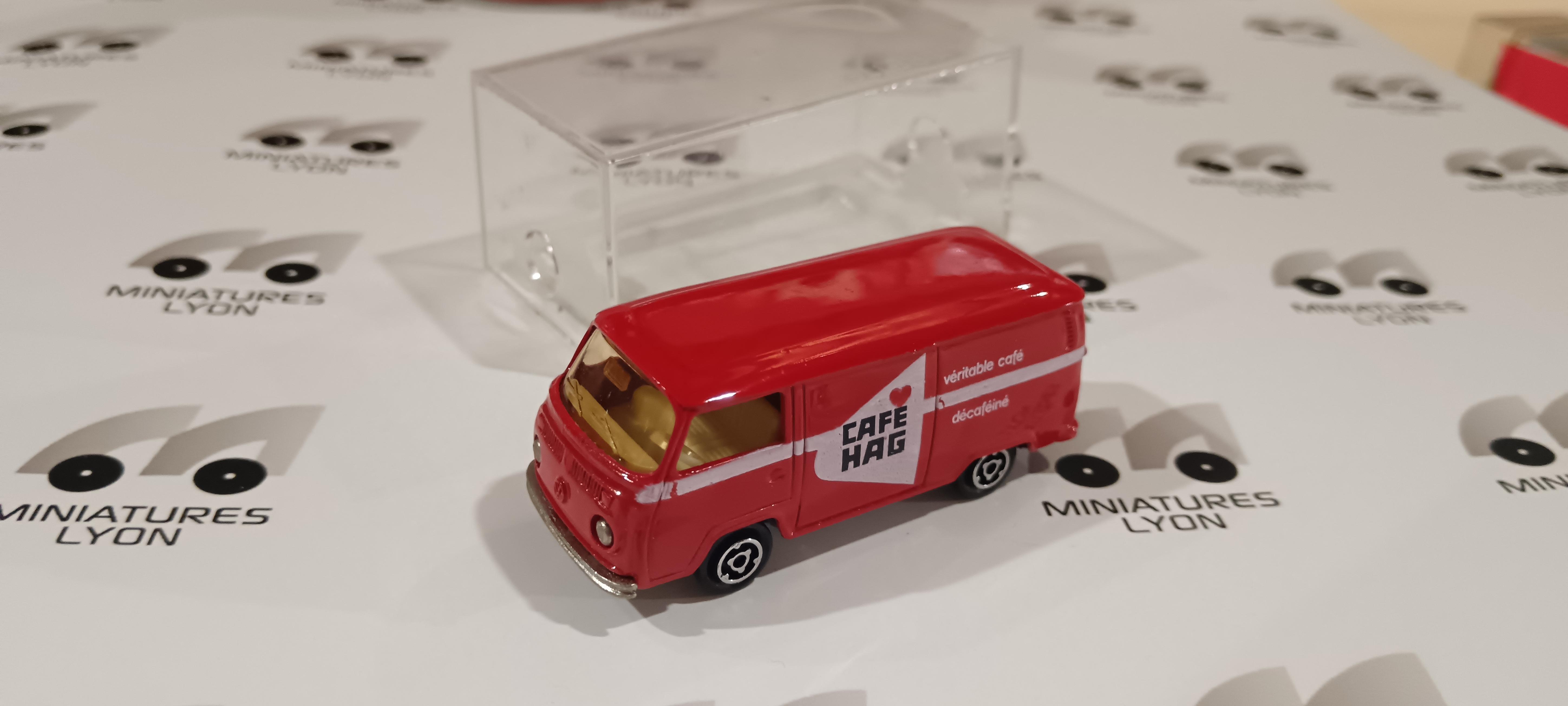 VW COMBI T2 CAFE HAG MAJORETTE 1/64