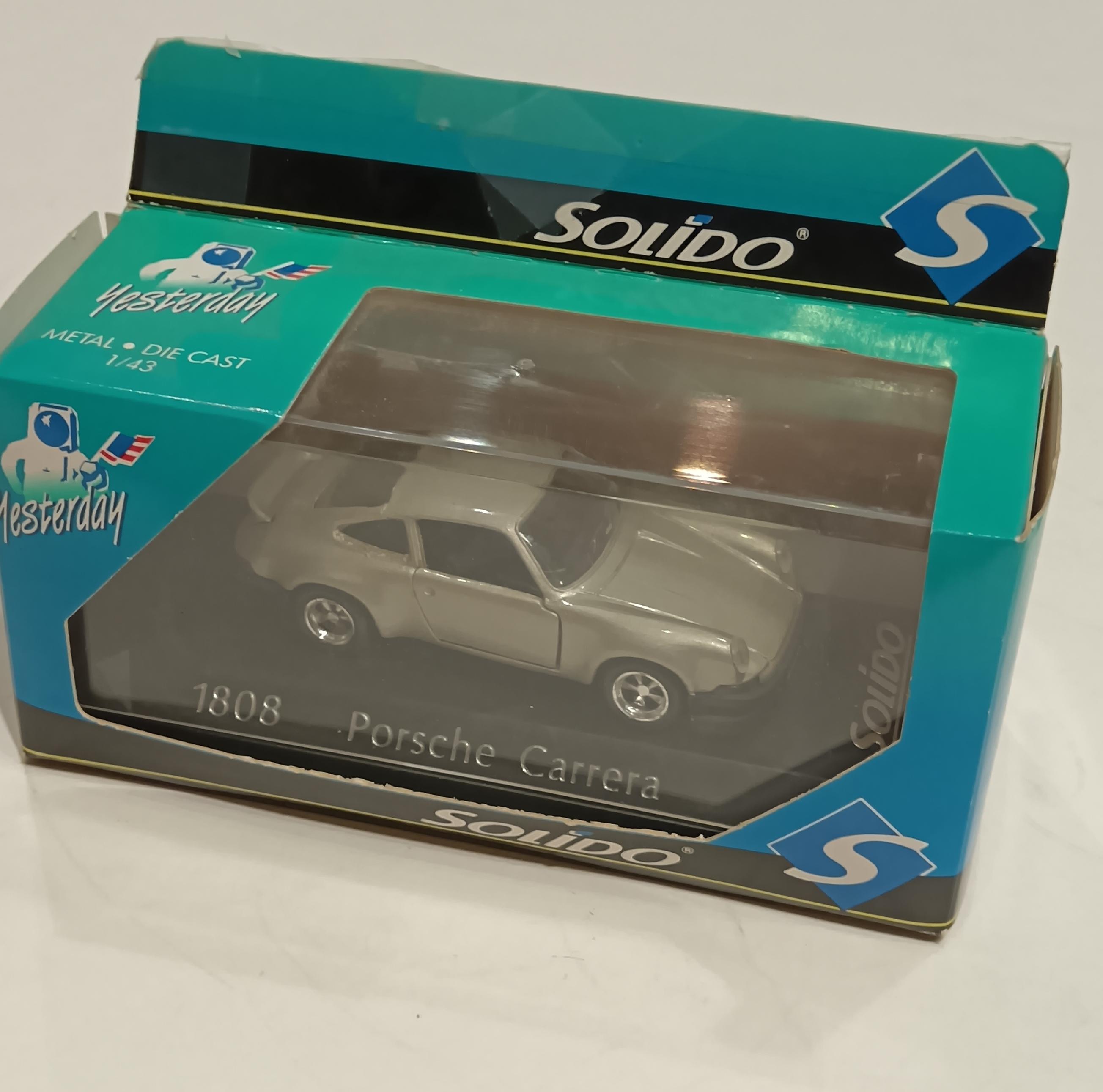Porsche carrera Solido 1/43