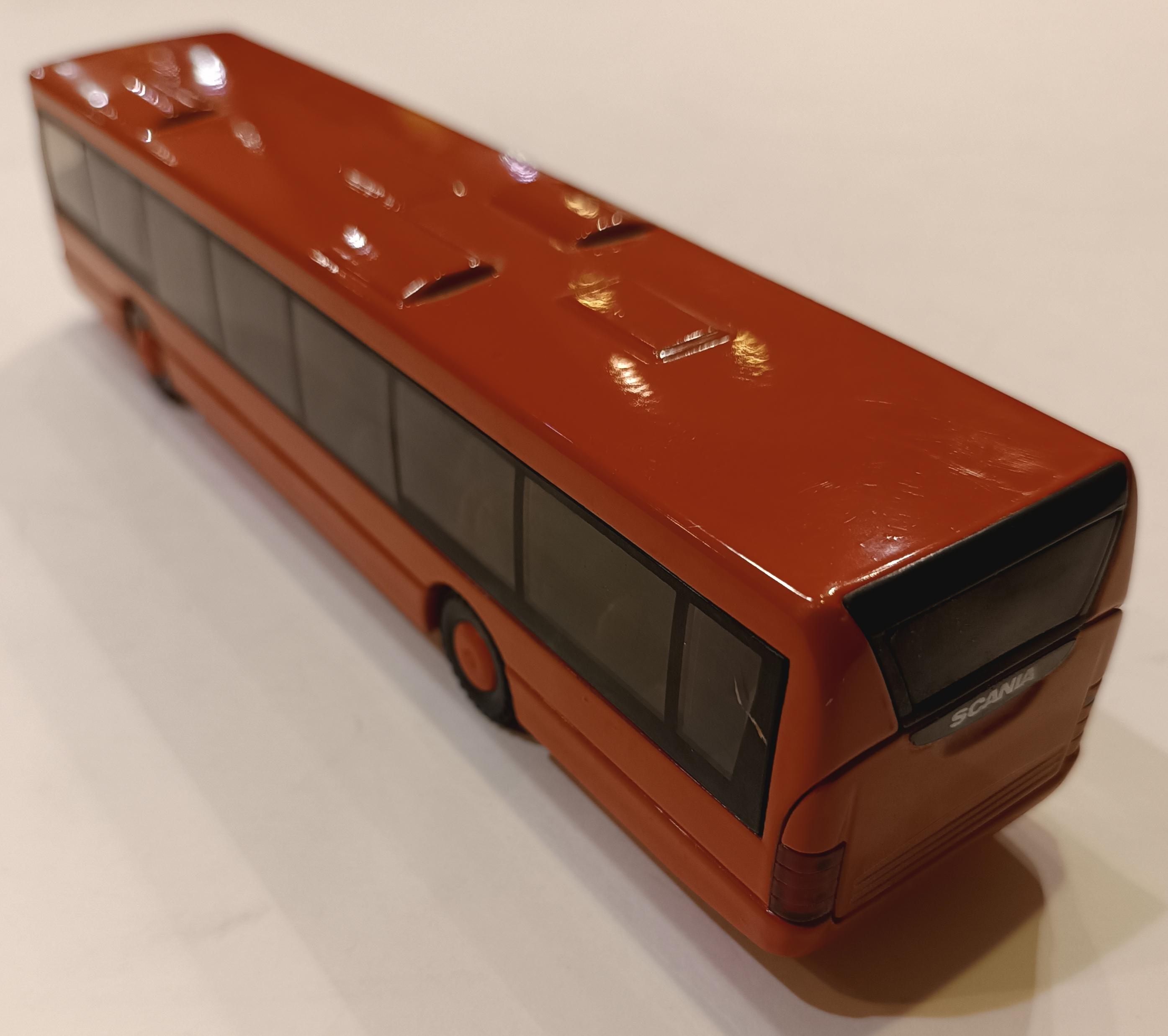 Bus Scania Omnicity rouge Joal 1/50