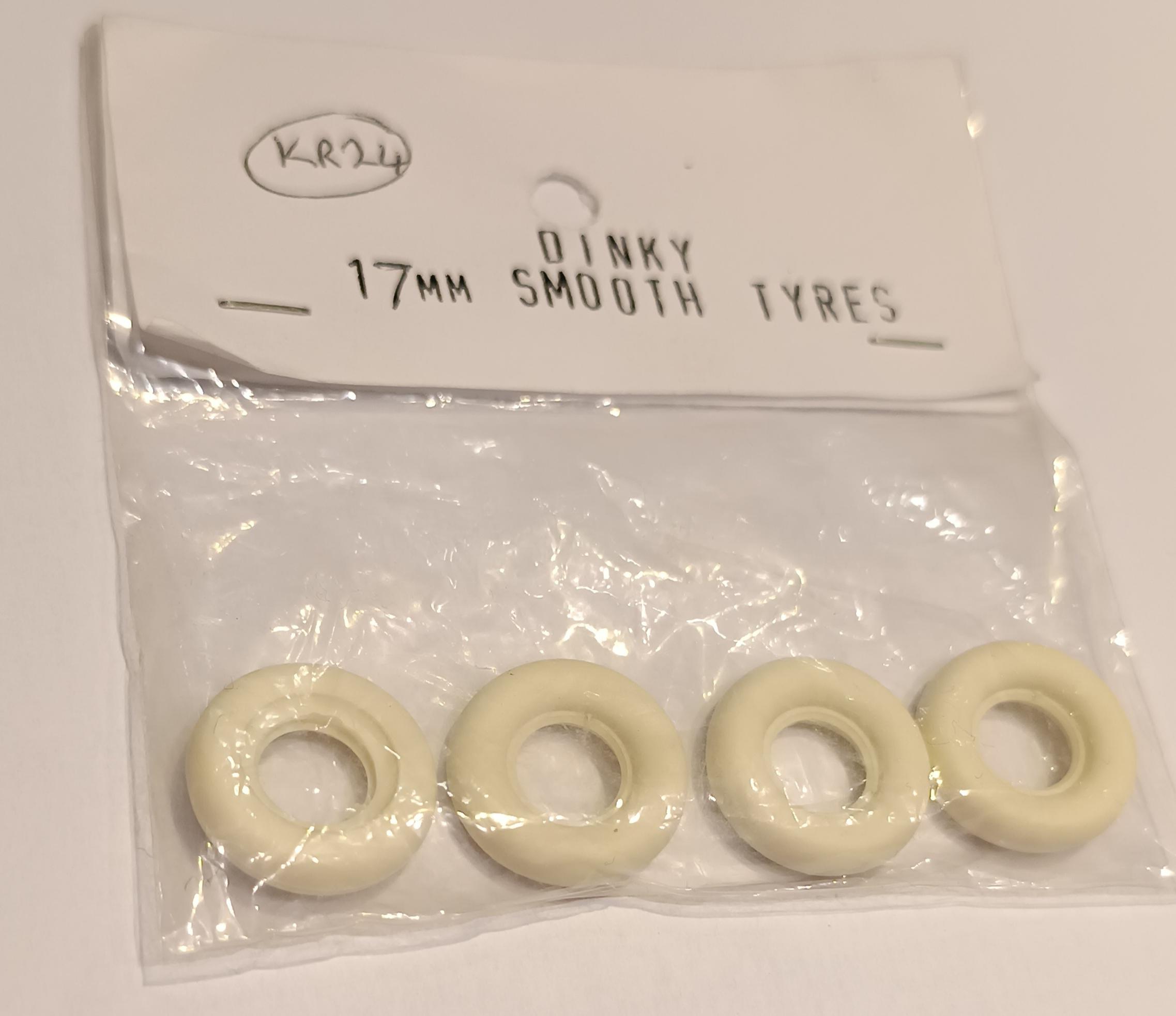 Pneus (x4) blancs Dinky
