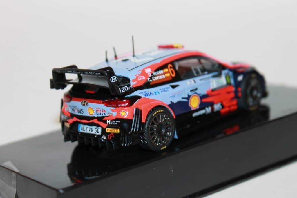HYUNDAI i20 COUPE WRC N°6 RALLYE MONZA 2021 IXO 1/43°