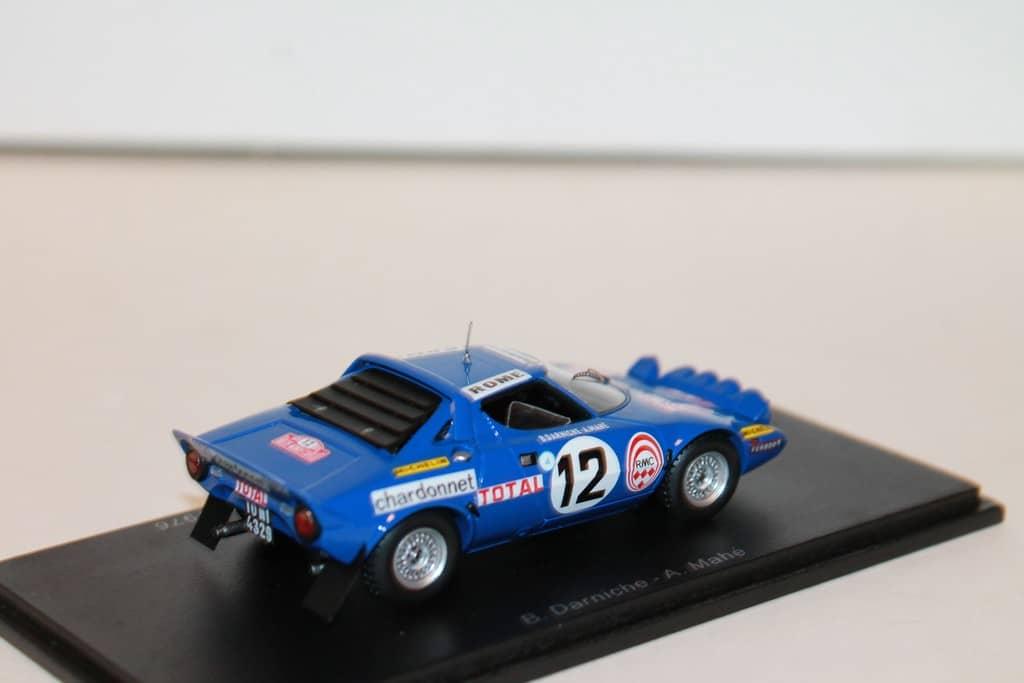 LANCIA STRATOS HF 3RD RALLY MONTE CARLO 1976 #12 B.DARNICHE - A.MAHE SPARK 1/43°