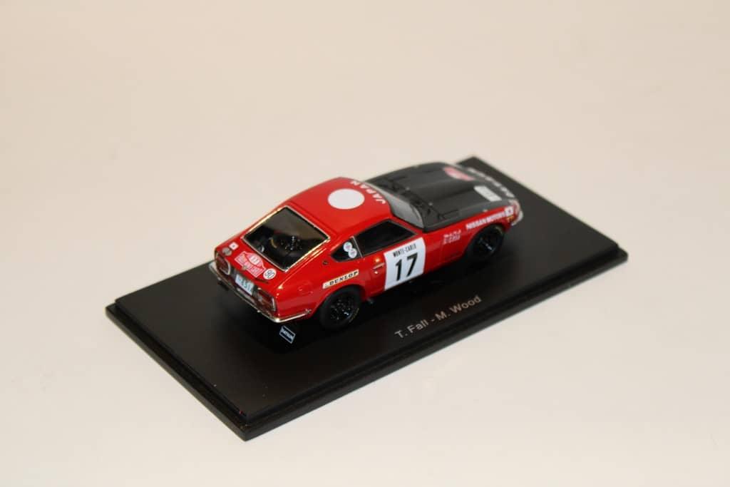 DATSUN 240 Z 9TH RALLY MONTE CARLO 1973 T.FALL - M.WOOD SPARK 1/43°