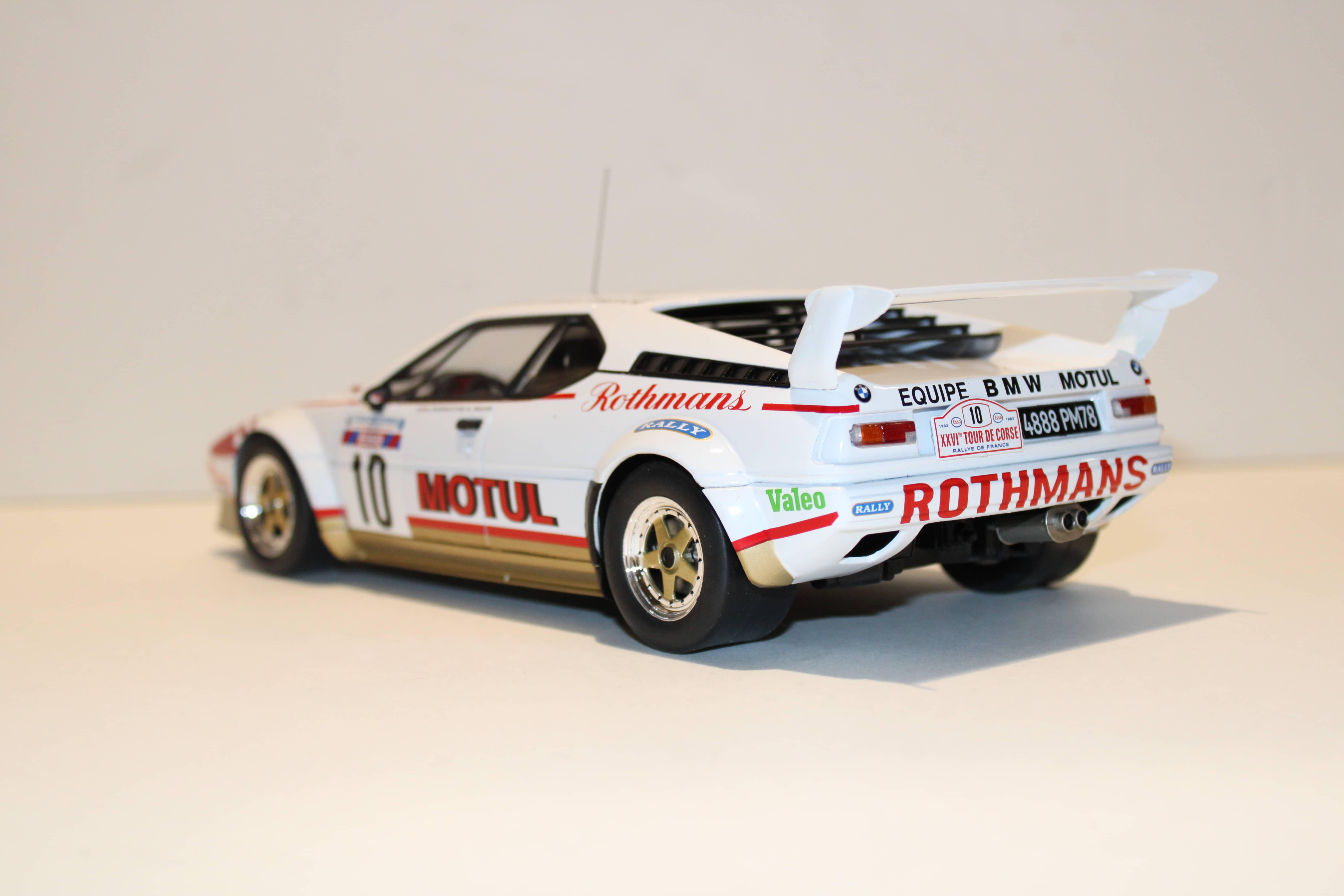 BMW M1 #10 TOUR DE CORSE 1982 IXO 1/18°
