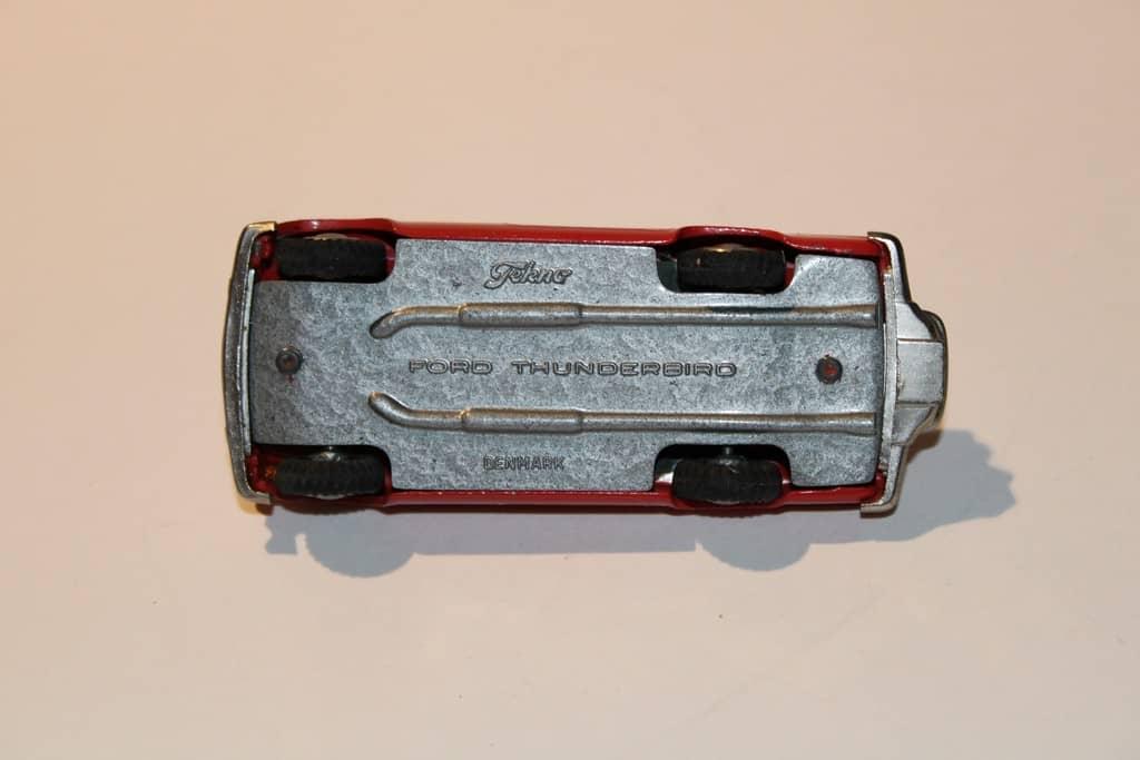FORD THUNDERBIRD CABRIOLET ROUGE 1955 TEKNO 1/43°