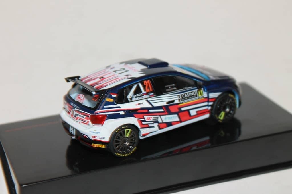 VOLKSWAGEN POLO GTi R5 N°21 RALLYE MONTE-CARLO 2021 IXO 1/43°