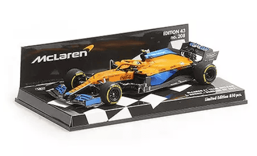 MCLAREN MCL35M NORRIS BAHRAIN GP 2021 MINICHAMPS 1/43°