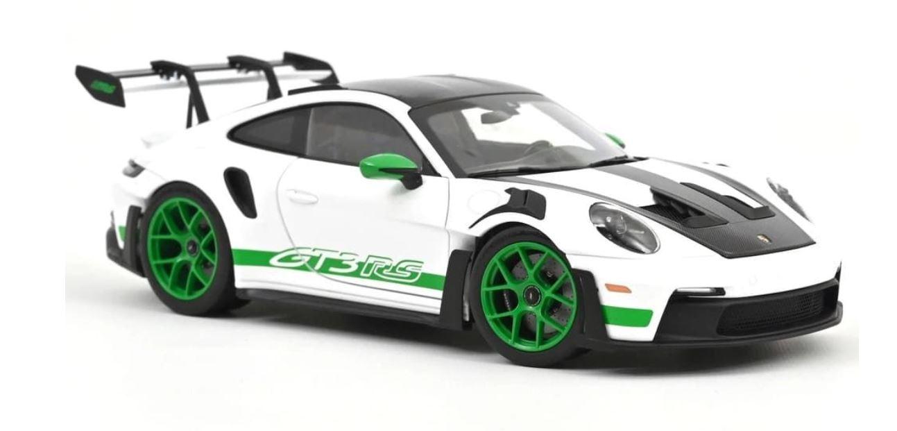 Porsche 911 GT3 RS Tribute to Carrera RS 2022 Blanc/Vert NOREV 1/18