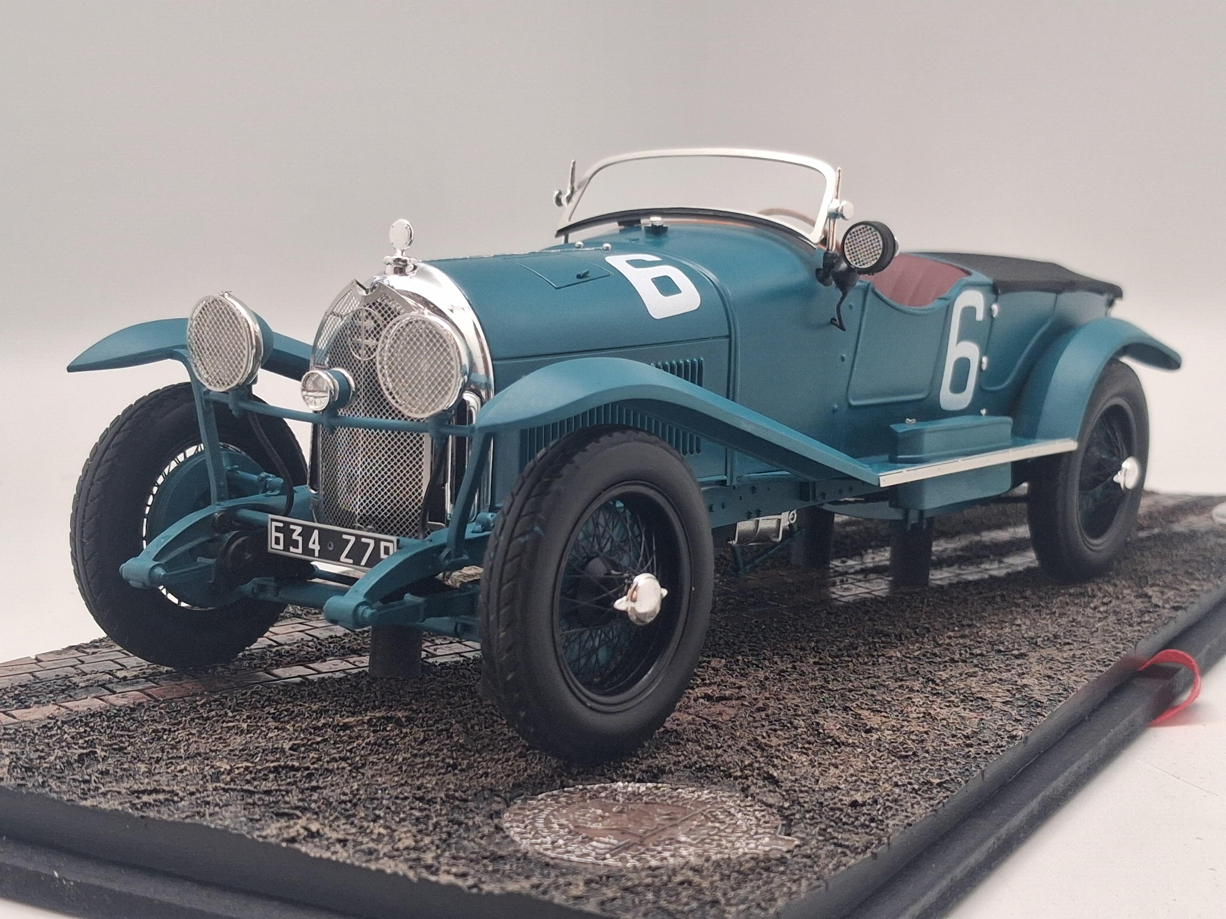 LORRAINE-DIETRICH B3-6 6 BLOCH/ROSSIGNOL 24H DU MANS 1926 1ER 1/18 PANTHEON