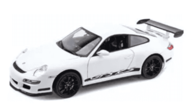 PORSCHE 911 GT3 RS 2007 WELLY 1/18°
