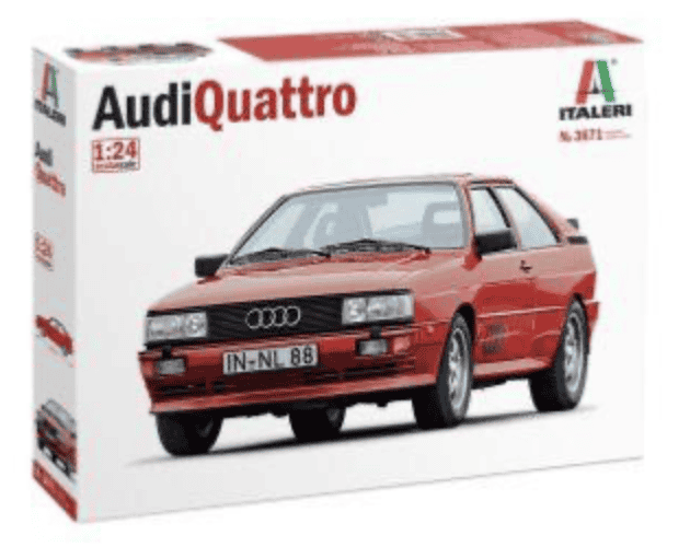 MODEL KIT AUDI QUATTRO 1980 1/24