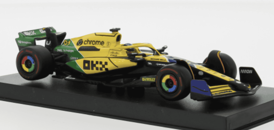 MCLAREN F1 TEAM MCL38 VERT  #81 1/43 BURAGO