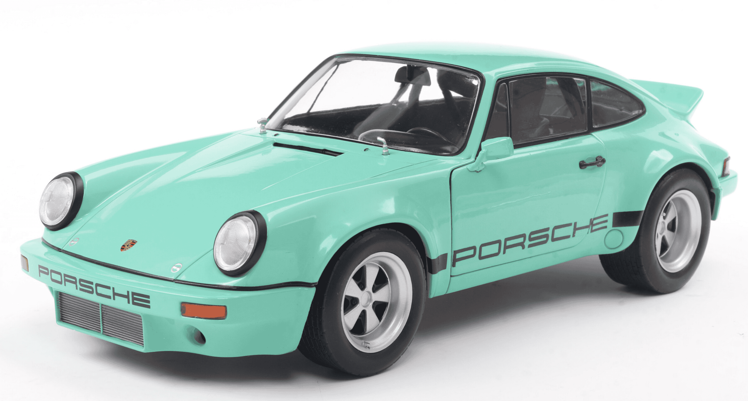 PORSCHE 911 IROC – MINT GREEN – 1974 1/18 SOLIDO